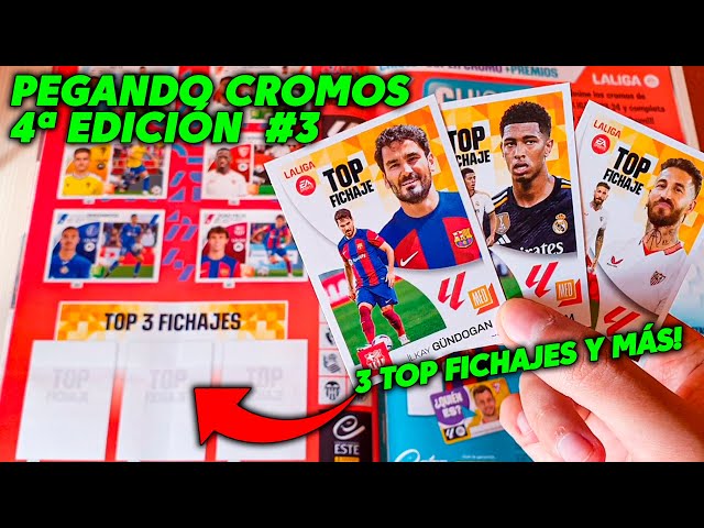 ¡¡PEGANDO CROMOS LIGA ESTE 2023/24!! PRIMERA EDICIÓN COMPLETA (PARTE 1)  #panini 