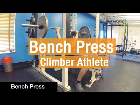 Bench Press - Climber Athlete