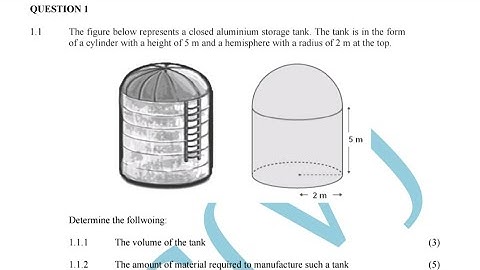 Question 1: Introduction to Mensuration – NCV Level 3 Mathematics exam