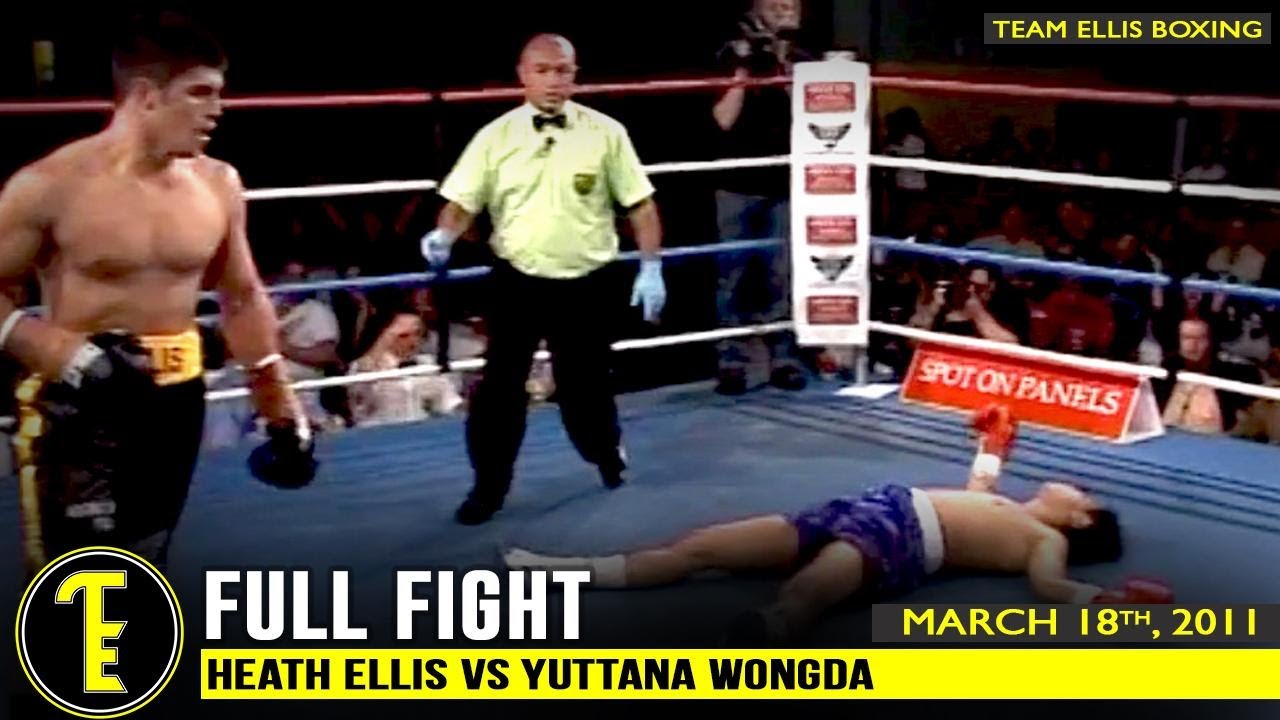 BRUTAL KO WBC TITLE BOUT- HEATH ELLIS VS YUTTANA WONGDA FULL FIGHT