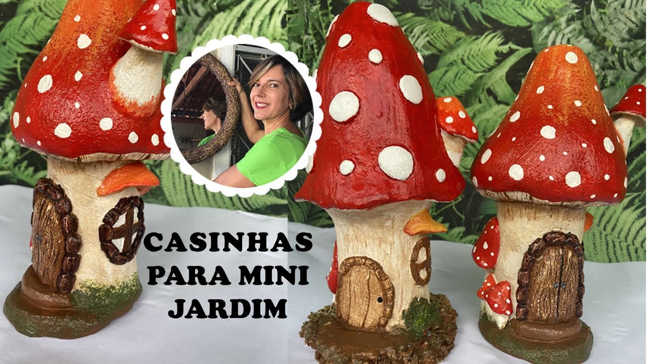 DIY: Casa-Cogumelo Mágica Feita de Papelão e Argila, DIY: Casa-Cogumelo  Mágica Feita de Papelão e Argila Oi, Pessoal! Vocês sabiam eu algumas  cidades têm casas superinusitadas? Por exemplo, na Pensilvânia