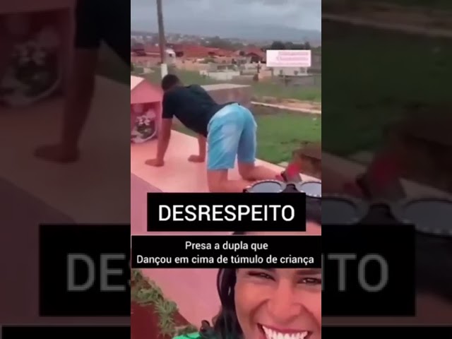 Polícia prende 2 pessoas acusadas de vandalizar sepultura de uma menina