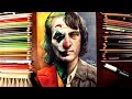 Drawing Joker (Joaquin Phoenix) - marki draws, colored pencil