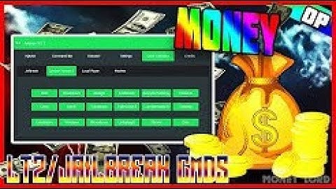 [FULL LUA C] UPDATED ROBLOX EXPLOIT MONEY V2.1 (MY OWN) QUICK CMDS | LT2 , JAILBREAK CMDS AND MORE