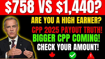 CPP 2025 Breakdown: Who Gets the Average $758? Who Gets $1,440?