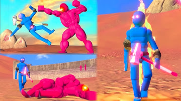 Most Powerful NPC vs Smartest AI Battle! (Insane Ragdoll Physics)