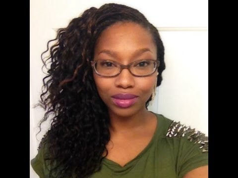 Freetress Deep Twist Micros Hair Review Youtube