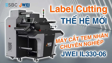 JWEI IL330-06 | Máy cắt label tem nhãn công nghiệp thế hệ mới (6 đầu cắt)