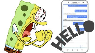 SONG LYRIC TEXT PRANK ON BROTHER | Adele Hello
