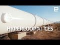 Hyperloop test track tour at CES 2018