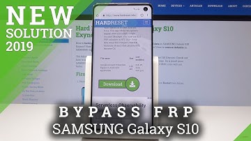 SAMSUNG Galaxy S10 BYPASS GOOGLE VERIFICATION / Unlock Google Protection in Android 9