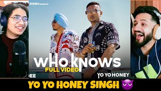 Who Knows | So Dee | Yo Yo Honey Singh | Reaction | The Tenth Staar