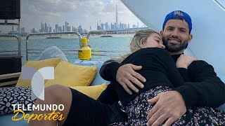 Las románticas vacaciones del Kun Agüero ¡descúbrelas! | Telemundo Deportes