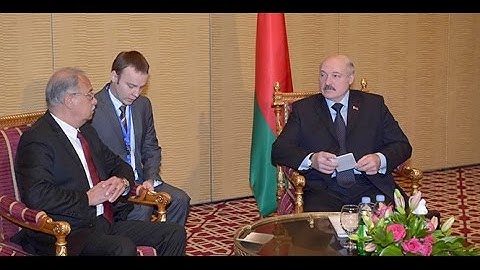Официальный визит Президента Беларуси в Египет