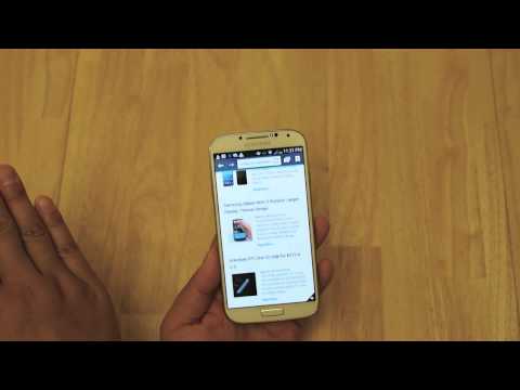 Samsung Galaxy S4: Air Gesture & Air View