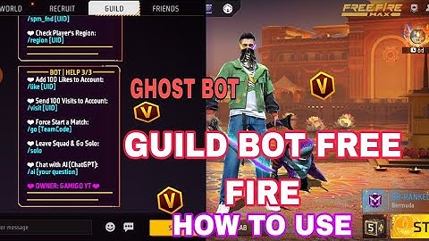 TEST TCP Bot | Ghost Bot Explained 😲 (Hindi ) Free fire max ||SV RITESH FF