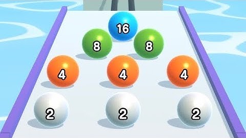Ball Run 2048 - All Levels Gameplay Walkthrough Android iOS #112