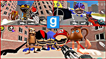 Shin Sonic Tapes | Italian Brainrot | New Enemies | New Update Nextbots in Playground Mod (GMOD)