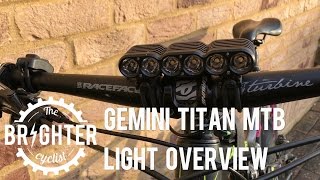 Gemini Titan MTB light overview