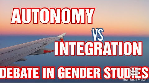 Autonomy vs. Integration Debate in Gender Studies | CSS | PMS | PCS | LECTURE 4|