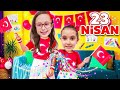 BAHAR VE BANU ALYA 23 NİSAN GÖSTERİSİ HAZIRLIK VLOG !! 