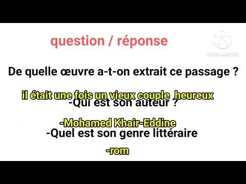 2bac il était une fois un vieux couple heureux chapitre 5 page: 39/40 تحليل الفصل الخامس