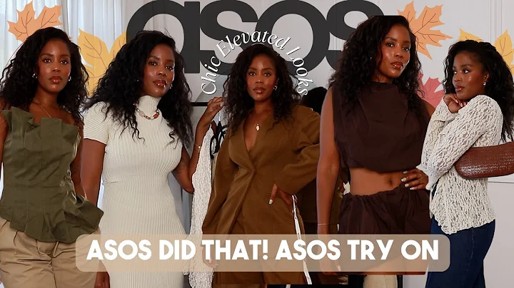 ASOS Try-On Haul | Must-Have Autumn Outfits & Fall Trends 2025 | New In At ASOS