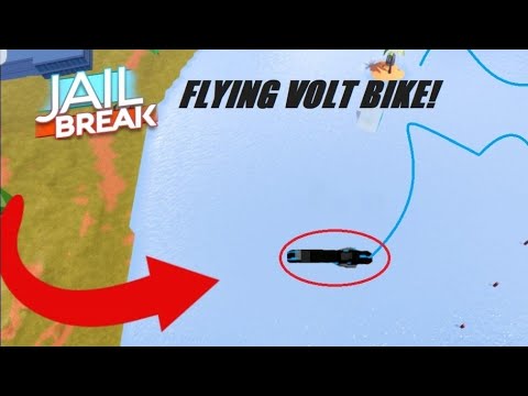 Flying Volt Bike Glitch Roblox Jailbreak Youtube - flying the volt bike into the prison roblox jailbreak