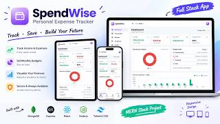 SpendWise — A Full-Stack Personal Expense Tracker Built with MERN + Tailwind CSS