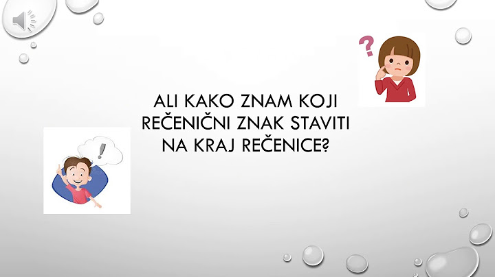 REČENICE video