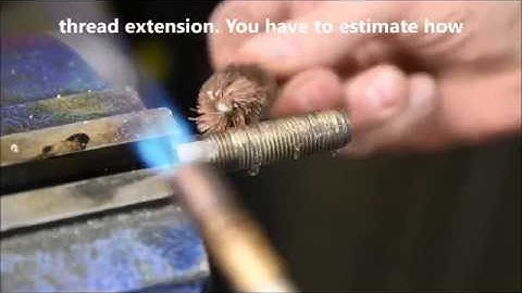 Tightening Loose Barrel Threads