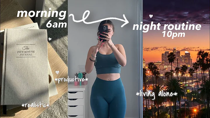 My morning and night routine  *healthy and product...