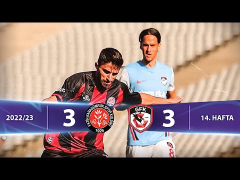 V. F. Karagümrük - Gaziantep FK (3-3) Highlights/Özet | Spor Toto Süper Lig - 2022/23