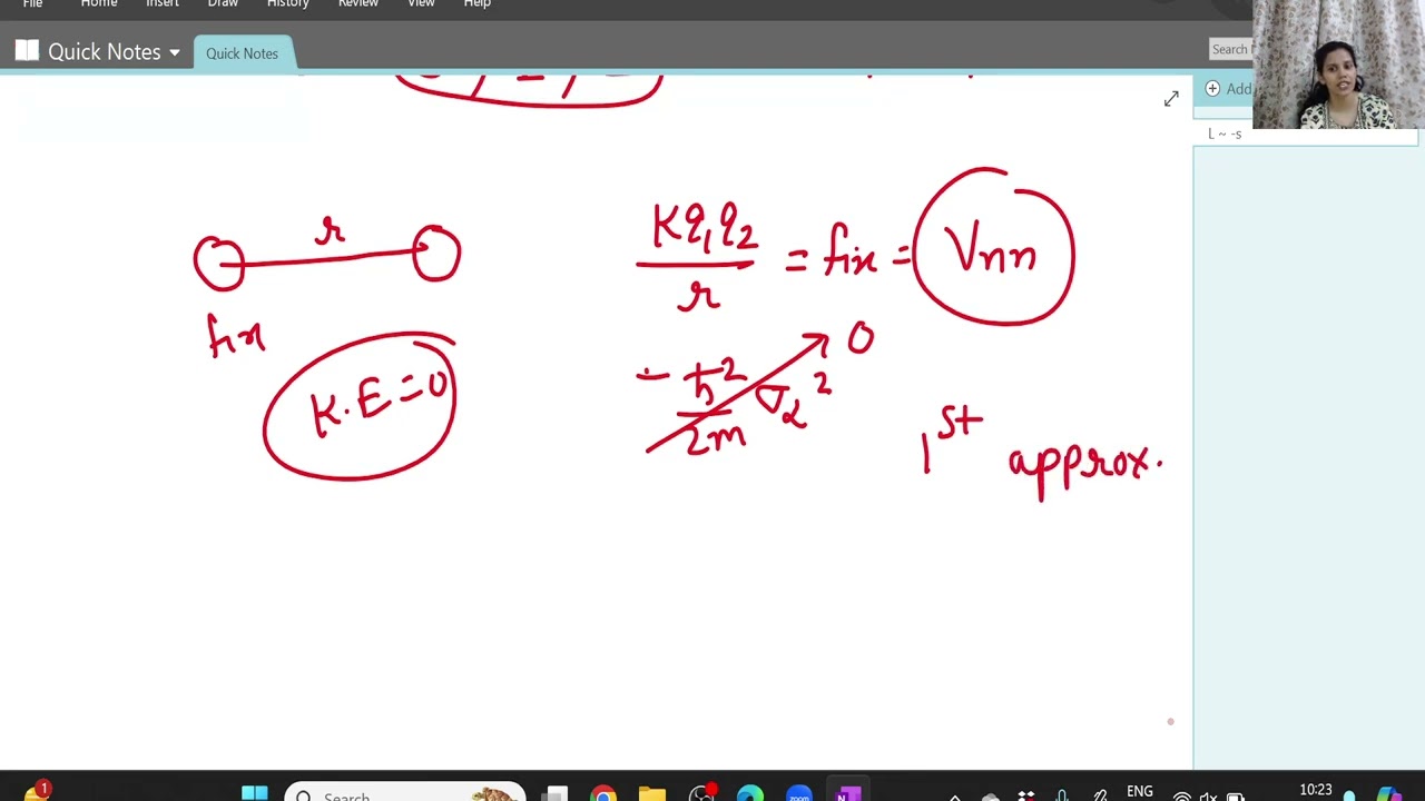 L-35 (The Born Oppenheimer Approximation)