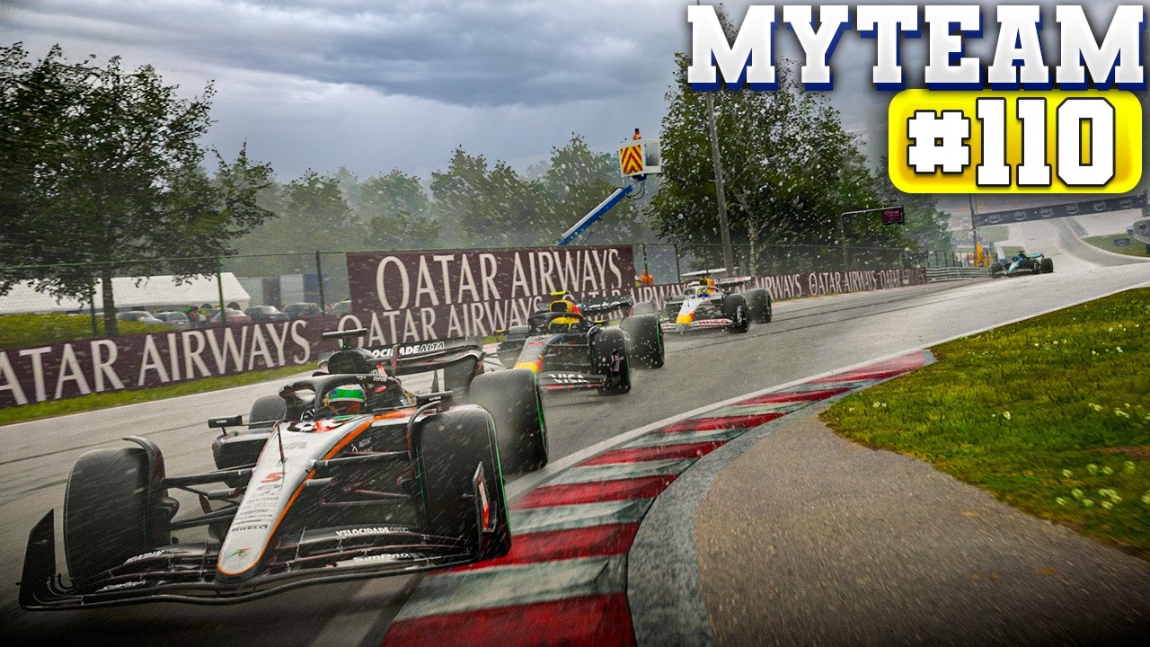 F1 25 - MY TEAM 2.0 - ISSO SIM É CORRIDA DE FÓRMULA 1! - EP 110