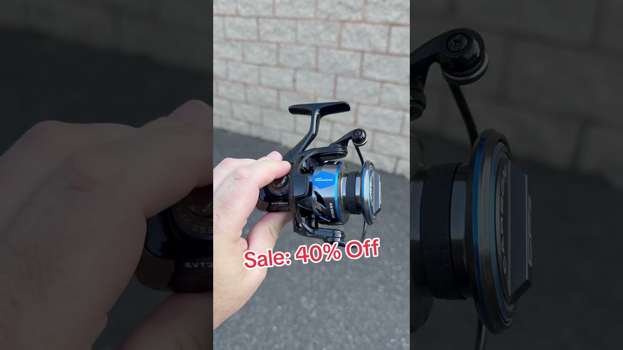 Up to 40% Off Tsunami Evict Spinning Reels! Don’t miss this deal!