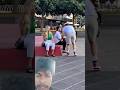 russian girl ke sth prank 🤣 #prank #hirenaminpranks #funny #reaction #interview #rollerskating
