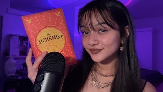 ASMR || reading you to sleep || close up clicky whispers
