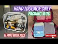 Tenerife packing vlog  april 2024  packing for jet2 flight hand luggage only 