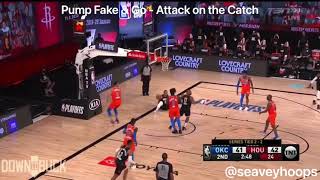 Pump Fake & Go (Attack on the Catch)