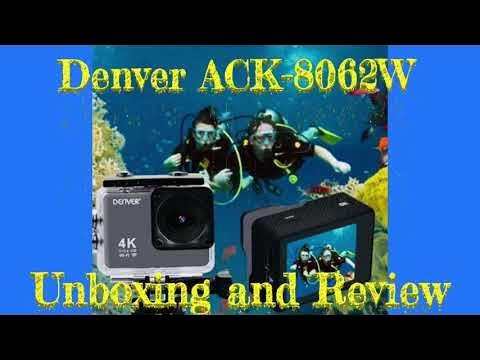 Denver ACK-8062W 4K Action Camera, Black