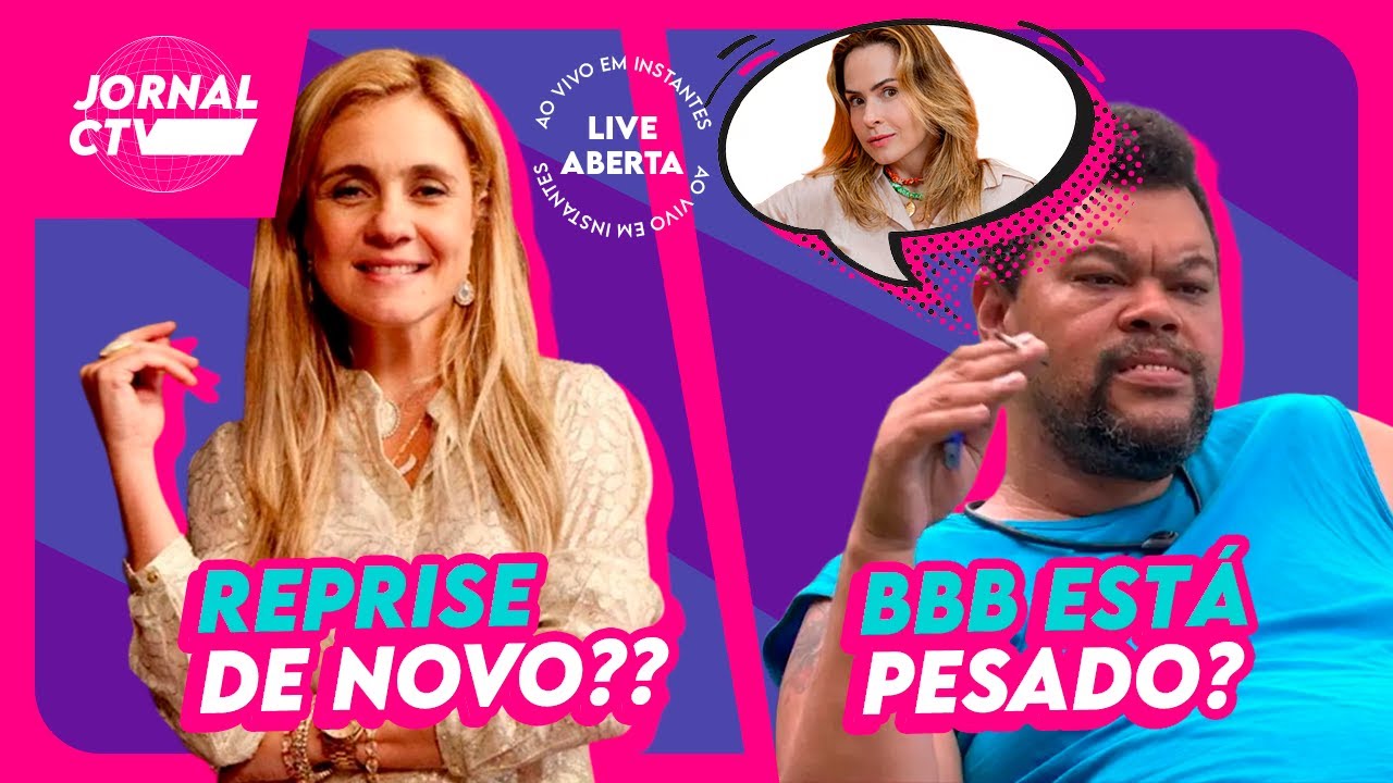 JORNAL CTV: AVENIDA BRASIL de VOLTA, BBB26 freia comentários MALDOSOS e mais... | Fevereiro 2026