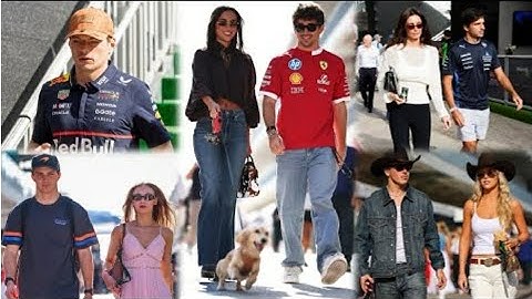 Charles Leclerc Oscar Piastri & more F1 Drivers arrive with girlfriends in COTA | Paddock BTS