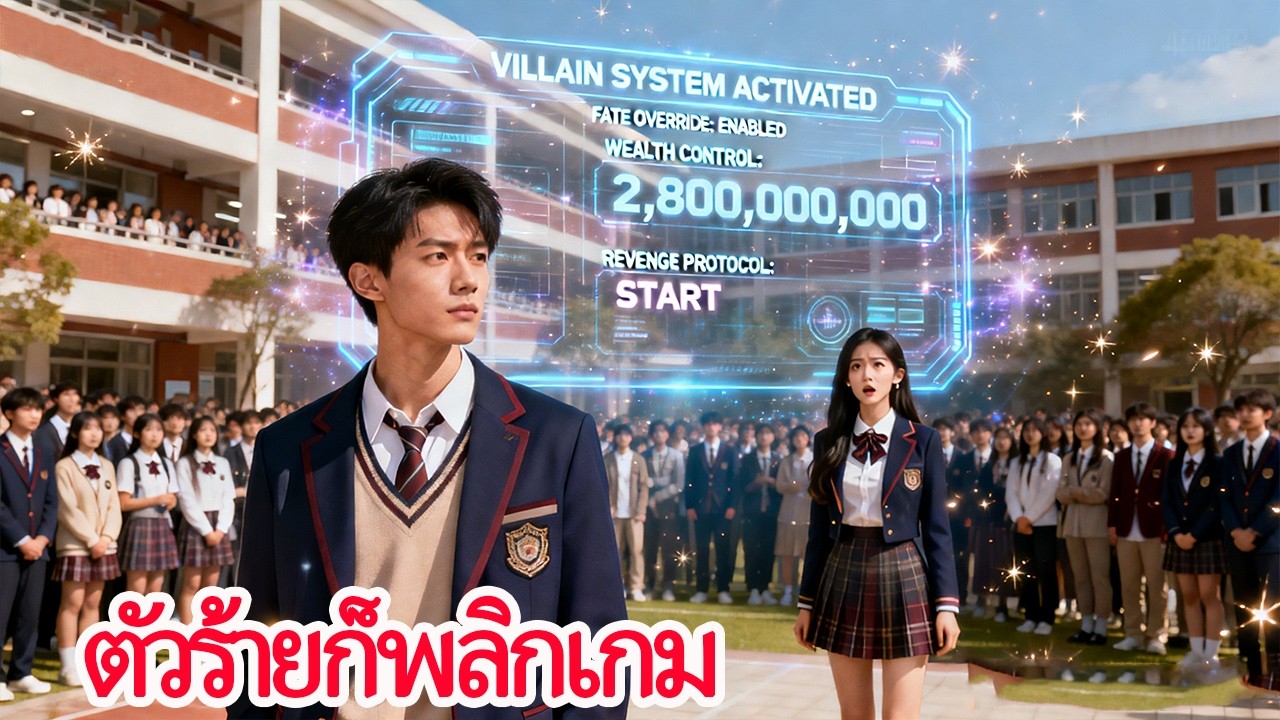 จากตัวร้ายกระจอกที่ถูกหัวเราะ สู่ผู้ควบคุมทุนทั้งเมือง หลังวันโดนปฏิเสธกลางสนามโรงเรียน!
