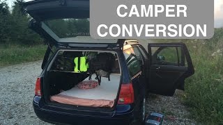 VW Golf  Camper conversion