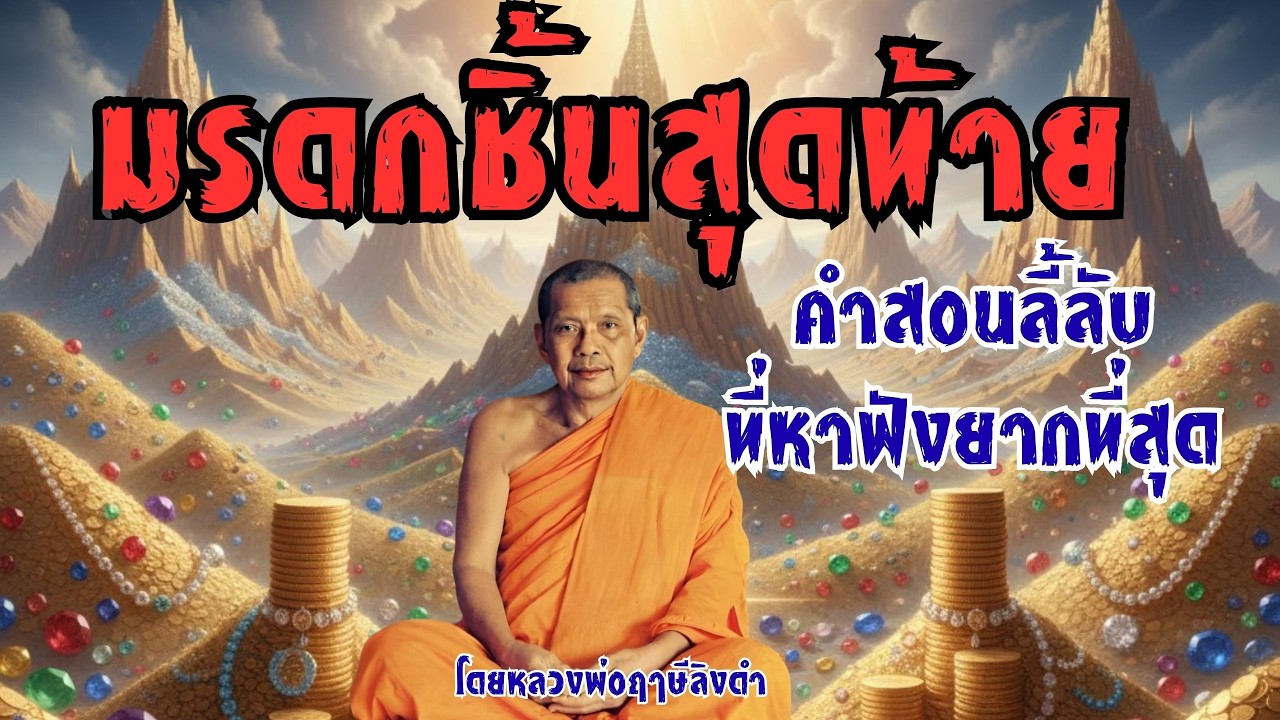 มรดกชิ้นสุดท้าย! คำสอนลี้ลับที่หาฟังยากที่สุด โดยหลวงพ่อฤๅษีลิงดำ วัดท่าซุง