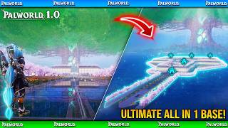 THE ULTIMATE 5 IN 1 WATER BASE SHOWCASE - Palworld 1.0 Beautiful Water Base Location & Showcase screenshot 2