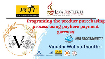Web Project Task 33  | 1st Year | Java Institute | Vinudhi Wahalathanthri