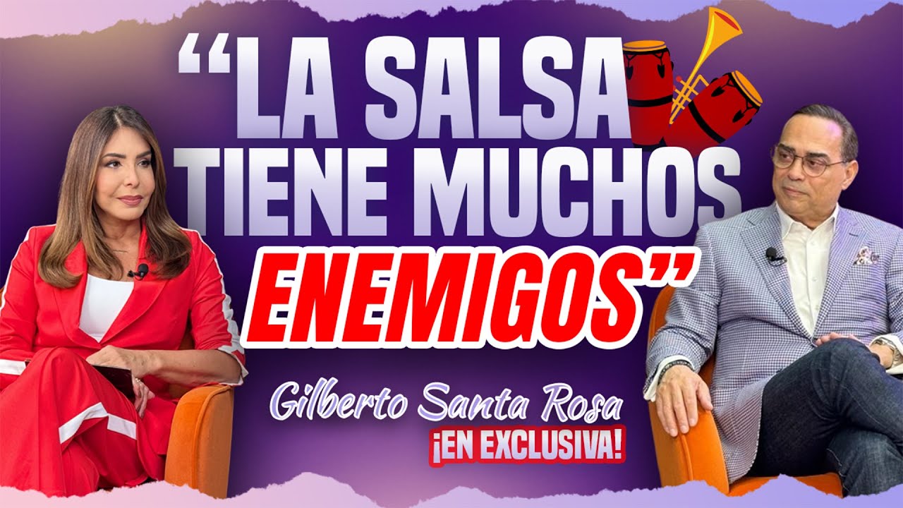 GILBERTO SANTA ROSA: “Nos encanta sufrir por amor” | @VivianaGibelliTV
