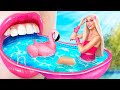Mengubah Halaman Belakang Rumah Menjadi Taman Main Air Selama 24 Jam! Transformasi Barbie